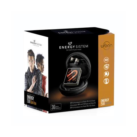 MP4 Urban 8GB 2508, Nero, Digitale, Flash-media, LCD, 262144 colori, MP3, WMA - Foto 2